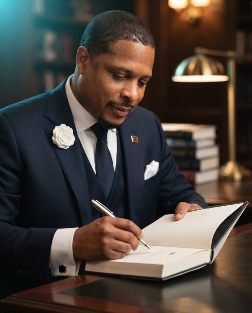 Rick Jefferson reviewing a business strategy